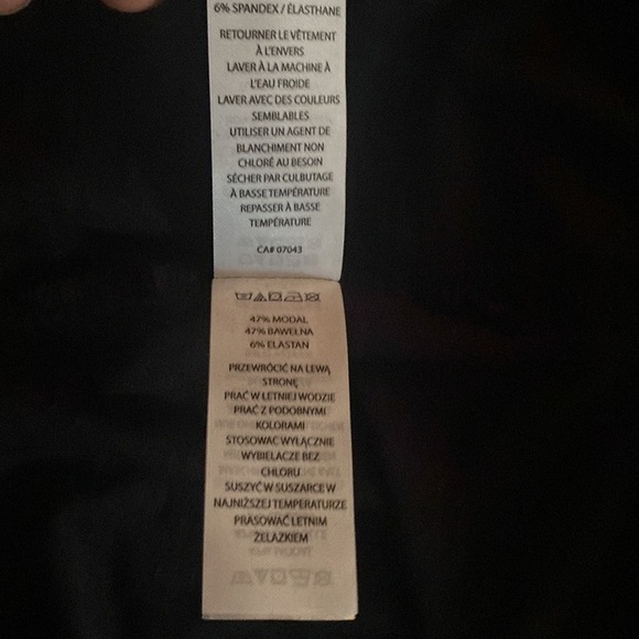 Max Studio black cap sleeves top Sz S - Picture 7 of 12